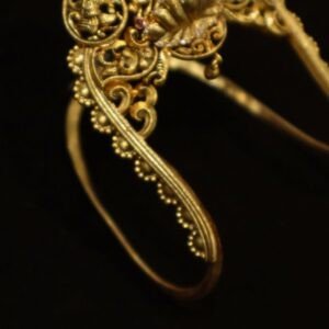 92.5 Silver Antique Vanki Armlet (HUID Hallmarked) – 53.86g