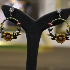 92.5 Silver Fancy Earrings (HUID Hallmarked) – 9.01g