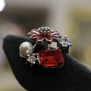 92.5 Silver Pendant with Matching Earrings Set (HUID Hallmarked) – 13.86g