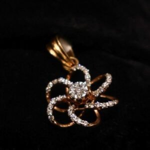 18KT Diamond Pendant (0.53 Ct) – Elegant Designer Jewellery