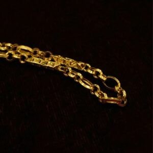 Gold Fancy Women’s Chain – Elegant Daily Wear Jewellery (12.85g)